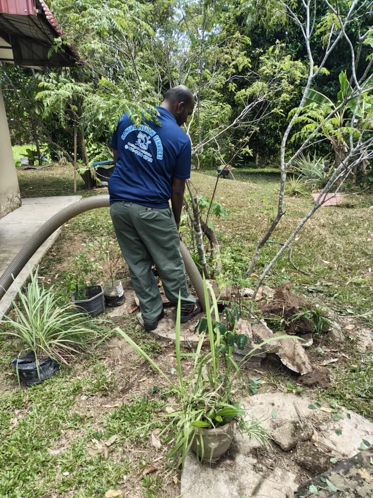 Sewer line and drainage maintenance work in Northern Malaysia
