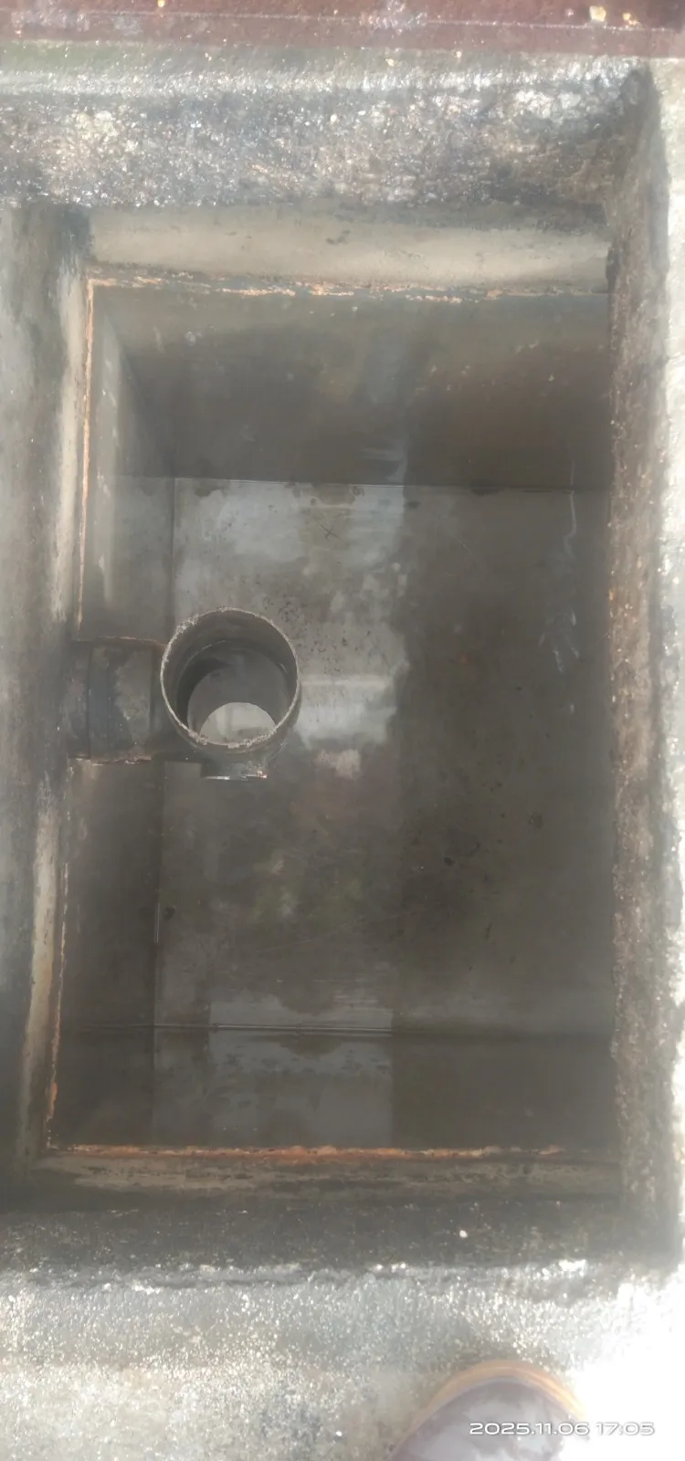 STP effluent discharge monitoring point sampled for SPAN compliance