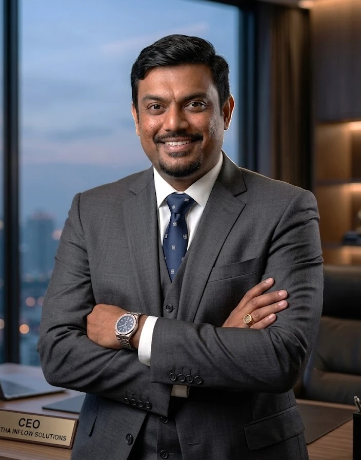 Prakash Pillai, Chief Executive Officer of Kantha Inflow Services